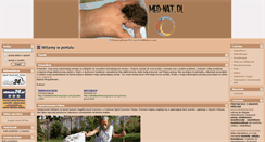Desktop Screenshot of med-nat.pl