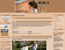Tablet Screenshot of med-nat.pl